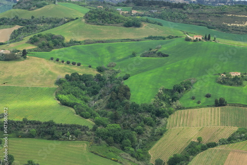 Campagna marchigiana in Centro Italia