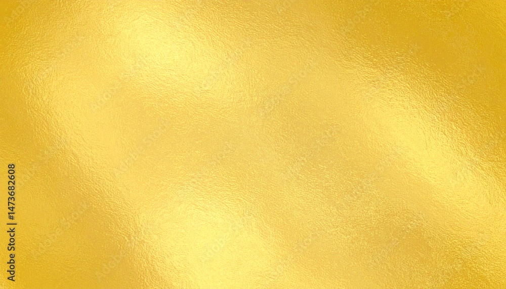 Fototapeta premium Luxurious gold foil texture design with reflective light patterns and elegant appearance