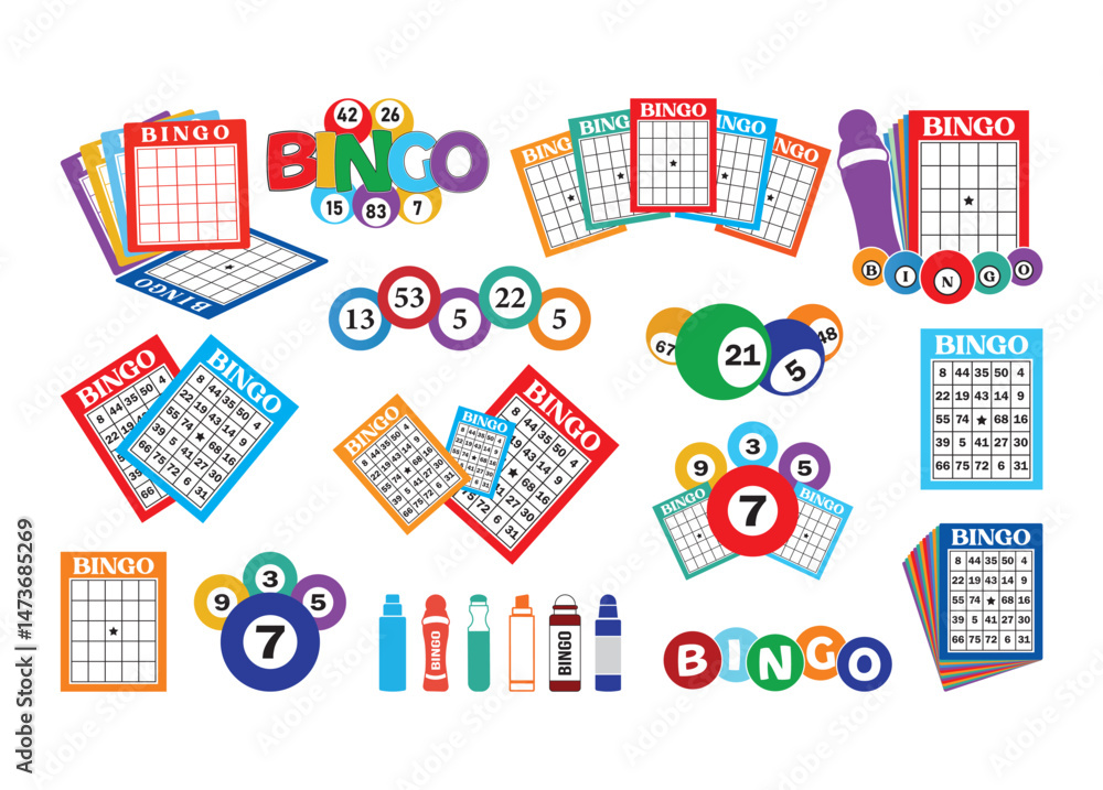 Bingo #1 vector, Bingo Clipart, Bingo silhouette Bingo #1 vector, Bingo Clipart, Bingo silhouette