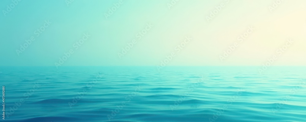 Soft pastel gradient, blue green ocean, peaceful scene, oceanic, ocean Soft pastel gradient, blue green ocean, peaceful scene, oceanic, ocean