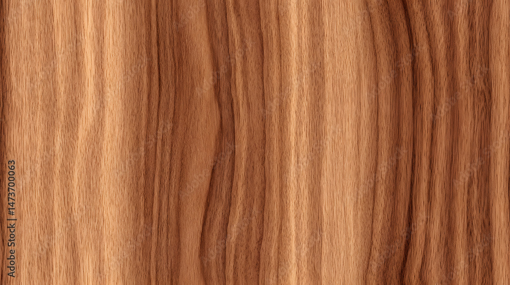 Naklejka premium Walnut wood seamless texture