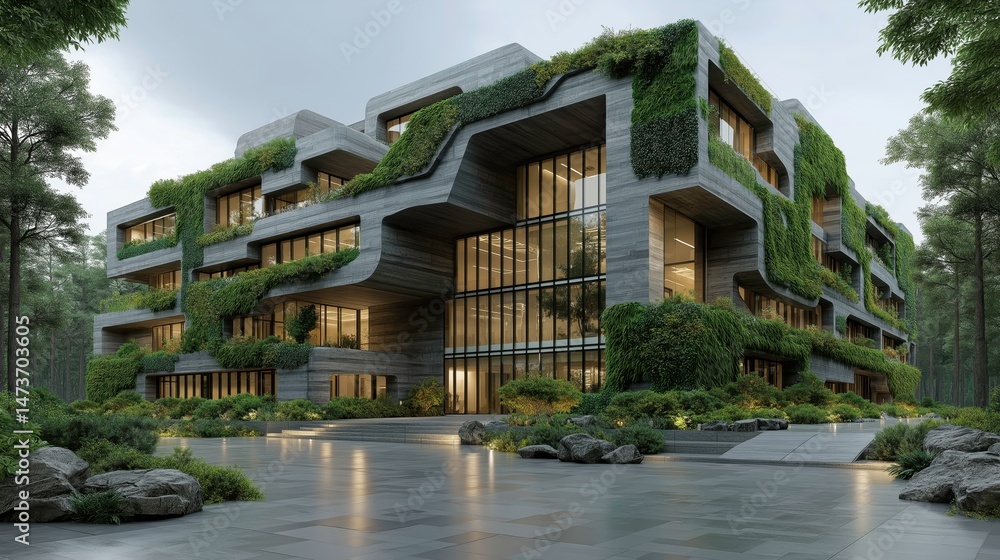 Modern Green Architecture in Nature – Eco-Friendly Building Design Modern Green Architecture in Nature – Eco-Friendly Building Design