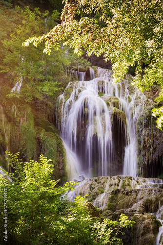 Krushuna Waterfalls panorama, Lovech, Bulgaria