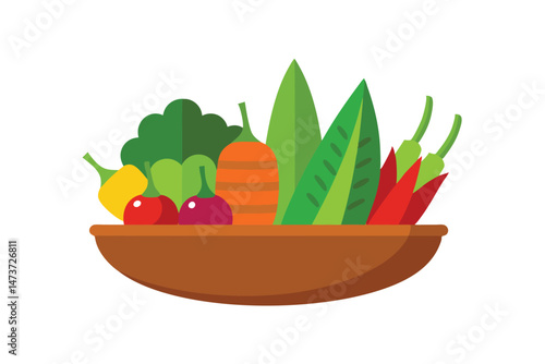 Turkey Berry Long Bean Momordica Charantia Fruit Printable Graphic Design