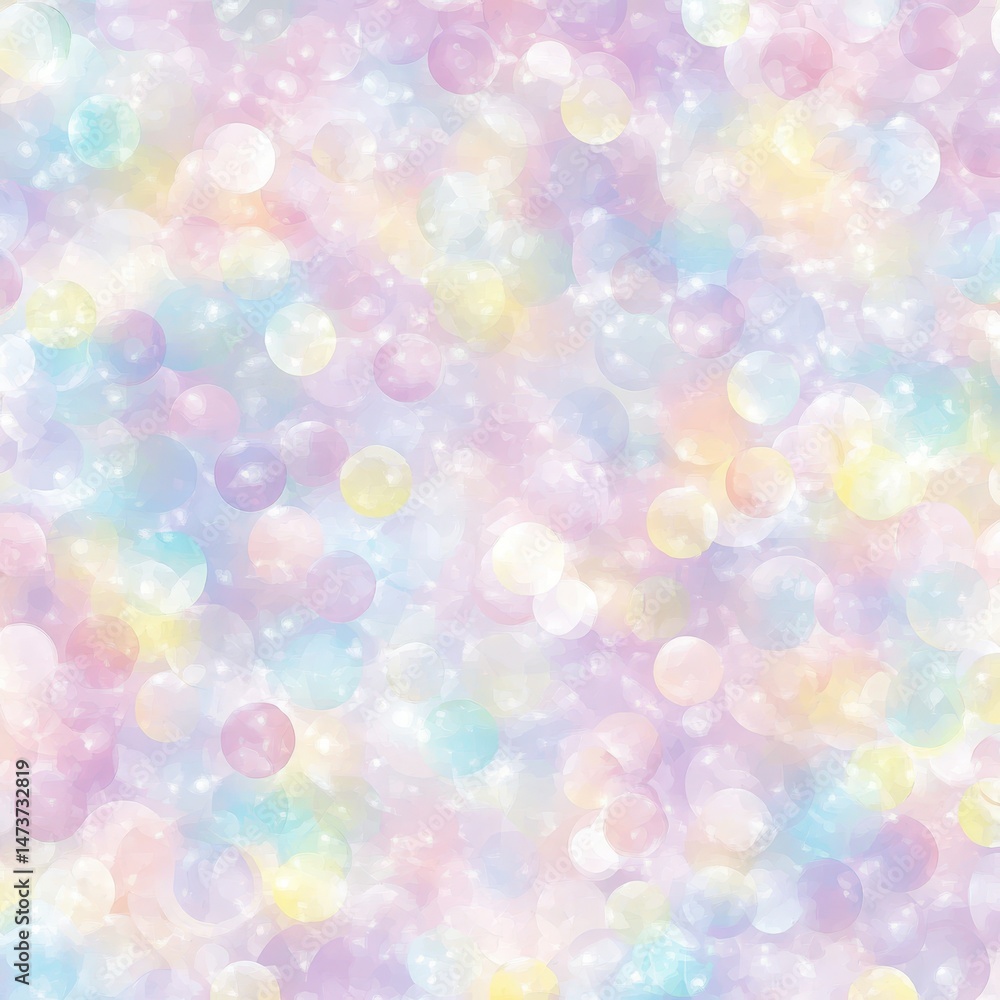 Pastel Bubble Background Pastel Bubble Background