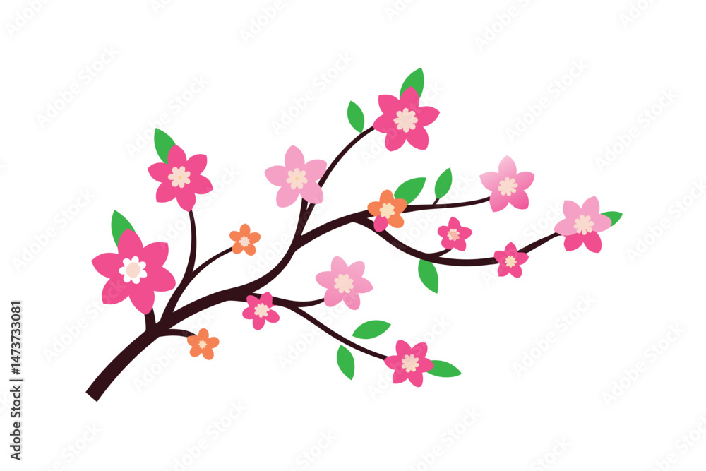 cherry blossom branch cherry blossom branch
