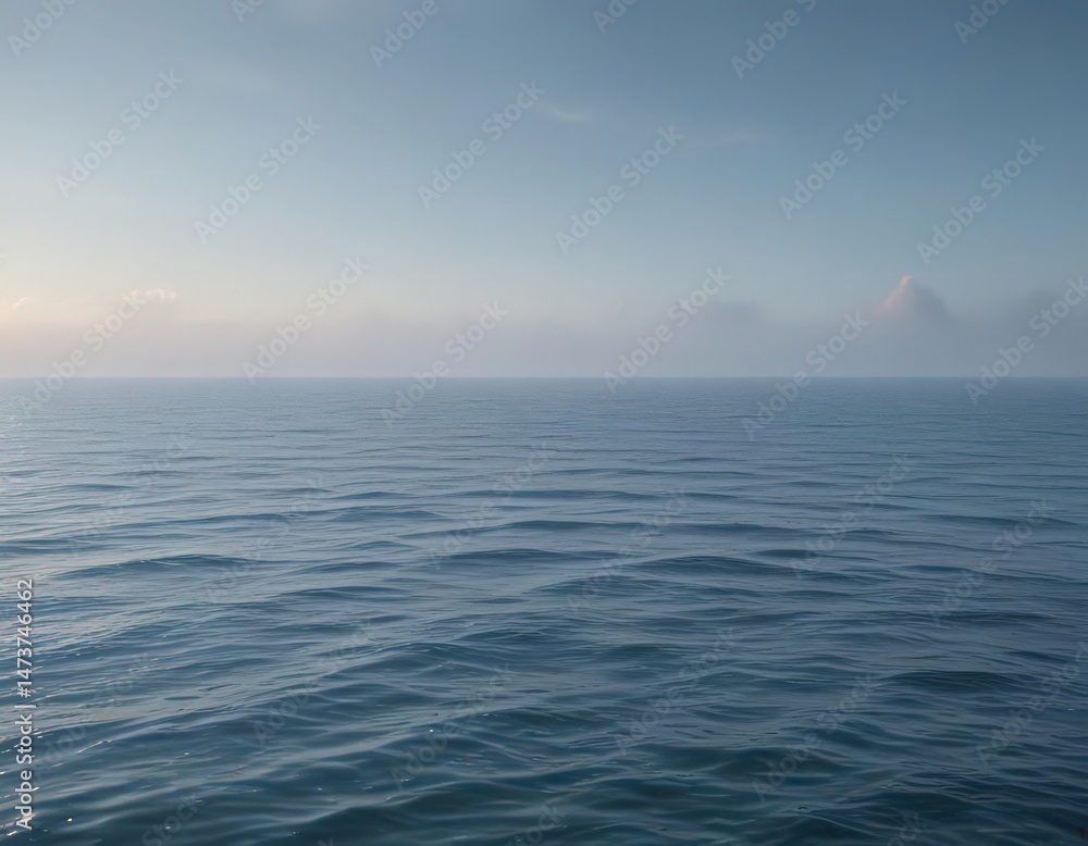 Fototapeta premium Subtle light blue gradient, calming ocean vibe, abstract texture, tranquil, mood, sea