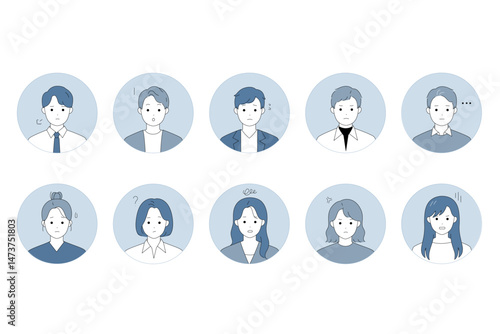 Exploring the Various and Distinct Expressions of Curiosity and Confusion Found in Characters