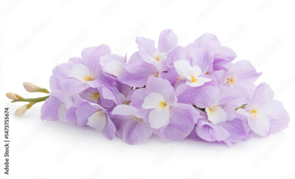 Obraz premium Delicate cluster of lavender flowers