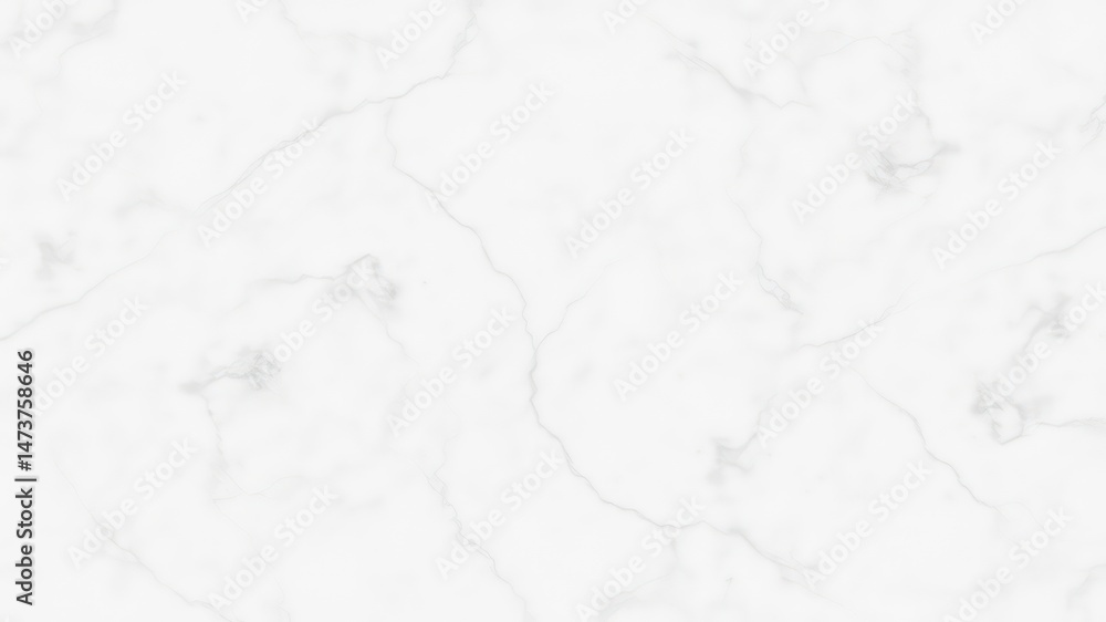 Obraz premium High-resolution image of white marble texture with subtle gray veining, ideal for backgrounds or design elements.