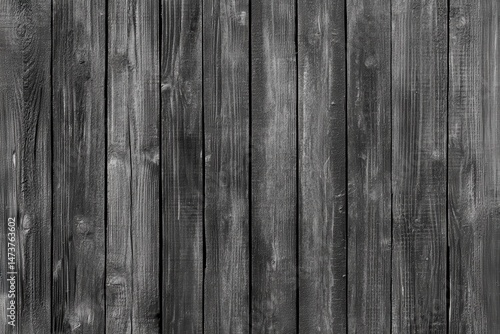 Dark gray wooden planks.  Vertical wood grain pattern.  Aged, weathered look