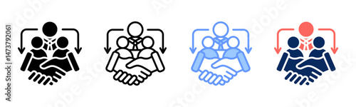 Mediator icon sheet multiple style collection