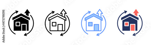 Upgrading icon sheet multiple style collection