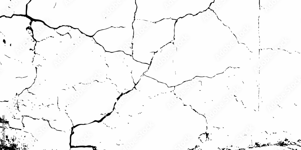 Sketch cracks black and white particle old distressed wall grunge surface texture background Sketch cracks black and white particle old distressed wall grunge surface texture background