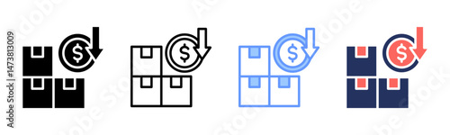 Dumping icon sheet multiple style collection