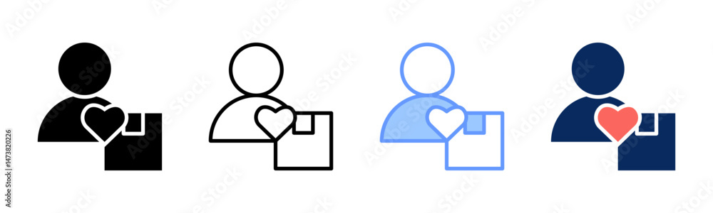 Loyalty icon sheet multiple style collection Loyalty icon sheet multiple style collection