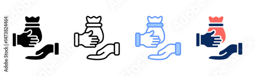 Give icon sheet multiple style collection