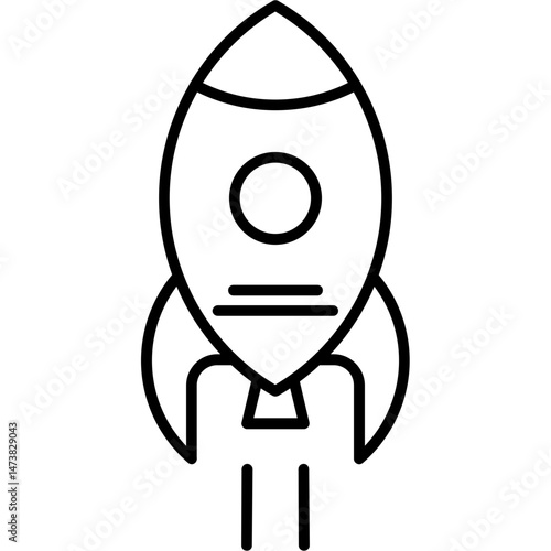 Rocket Launch Icon