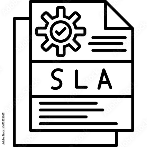 Service-Level Agreement Icon