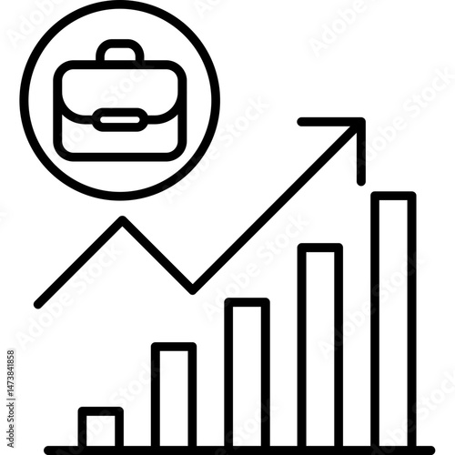 Unemployment Rate Icon