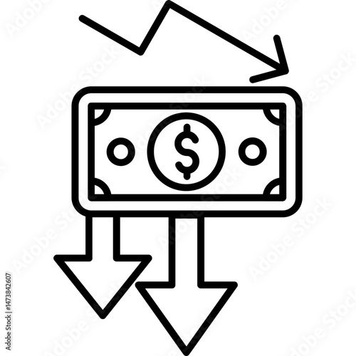 Fiscal Deficit Icon
