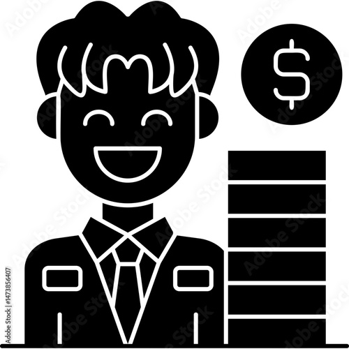 Creditor Icon Vector Element