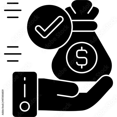 Business Money Icon Vector Element