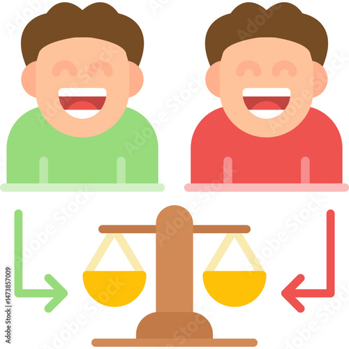 Law Icon Vector Element