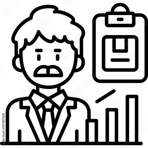 Product Analysis Icon Vector Element