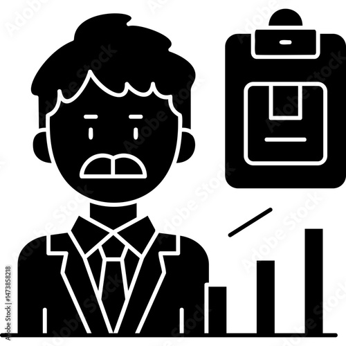 Product Analysis Icon Vector Element