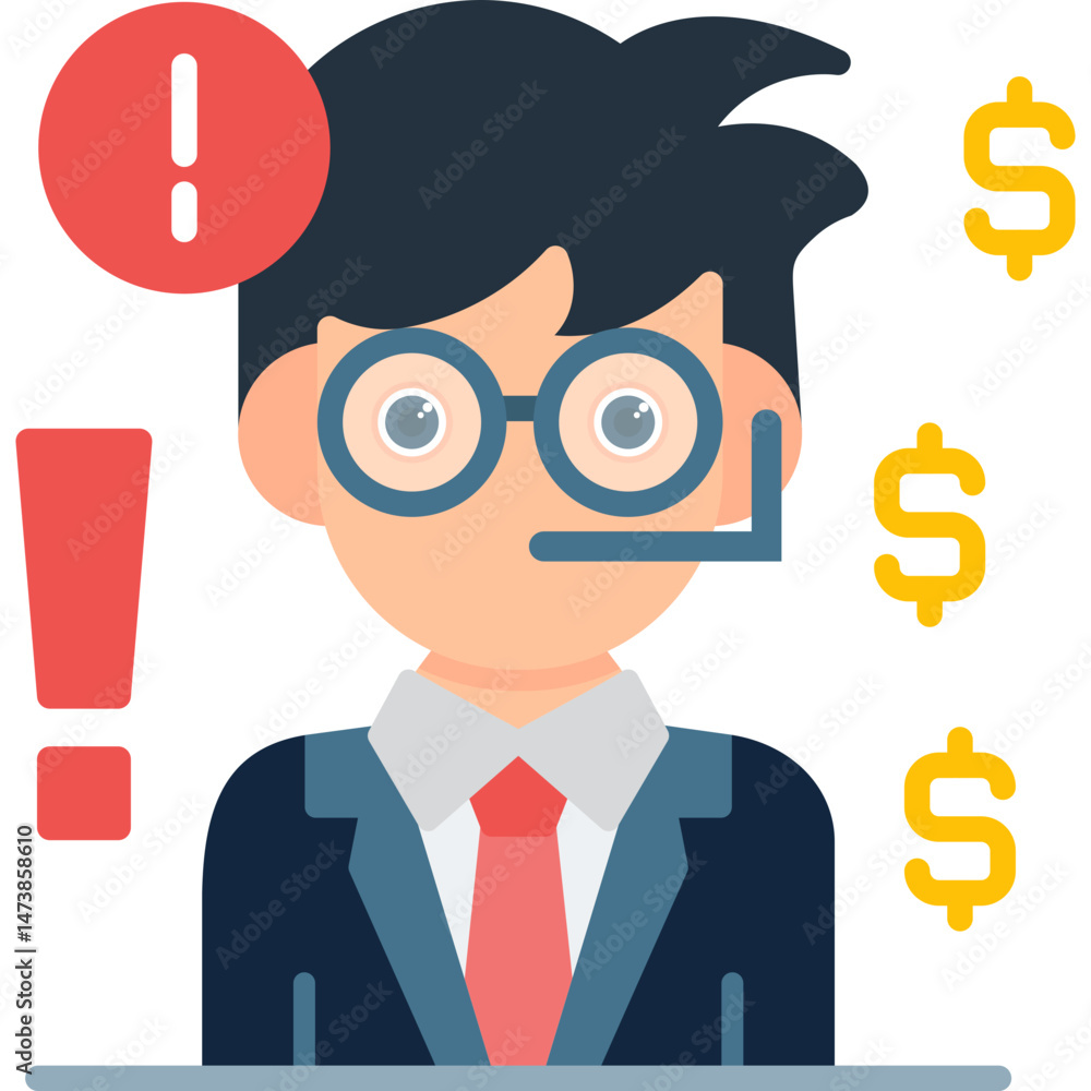 Customer Support Icon Vector Element Customer Support Icon Vector Element