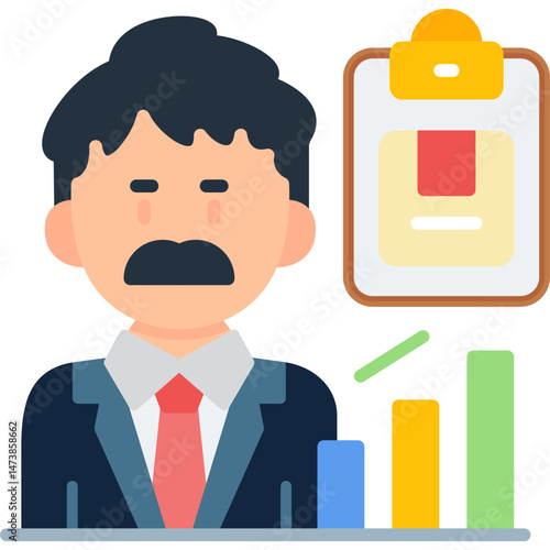 Product Analysis Icon Vector Element