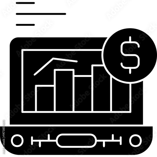 Investment Icon Vector Element
