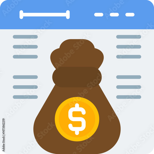Profits Icon Vector Element