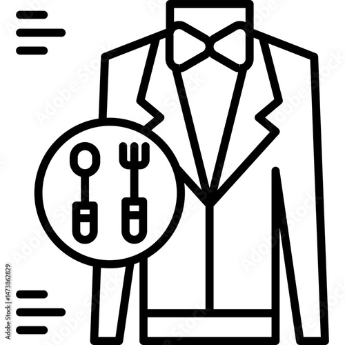 Restaurant Icon Vector Element