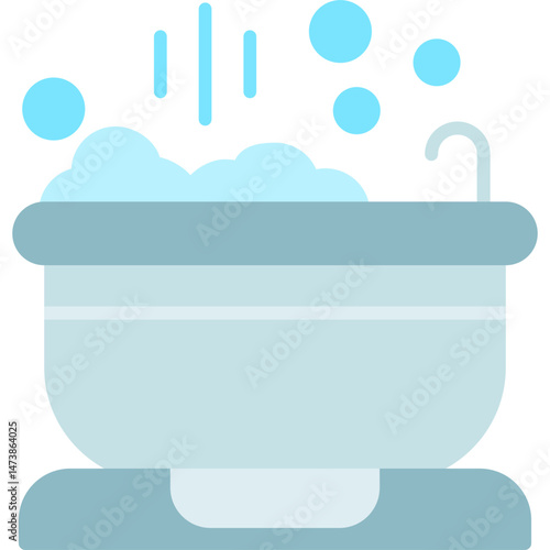 Jacuzzi Icon Vector Element