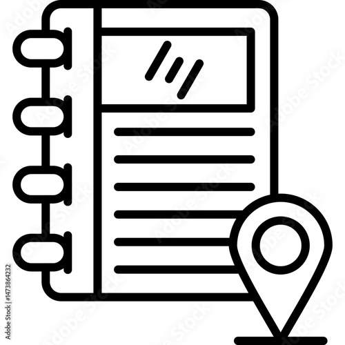 Book Icon Vector Element