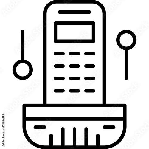 Telephone Icon Vector Element