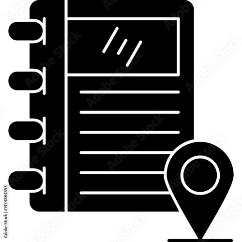 Book Icon Vector Element