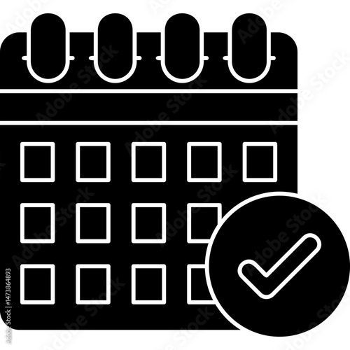 Calendar Icon Vector Element