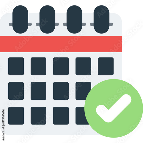 Calendar Icon Vector Element