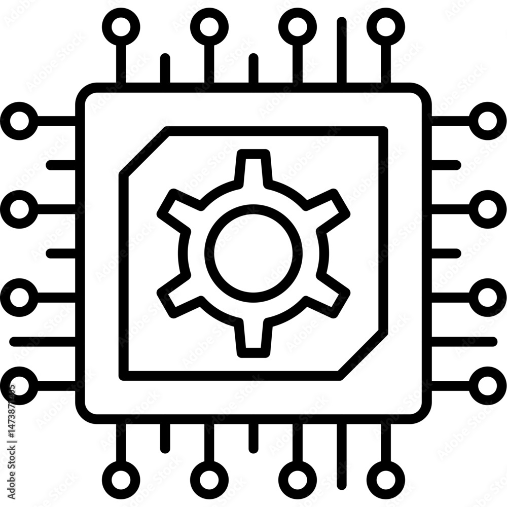 Digital Transformation Icon Digital Transformation Icon