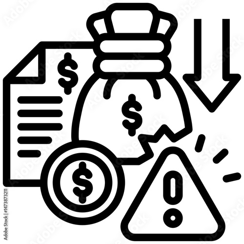 Insolvency icon