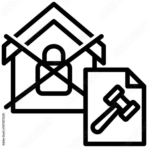 Foreclosure icon