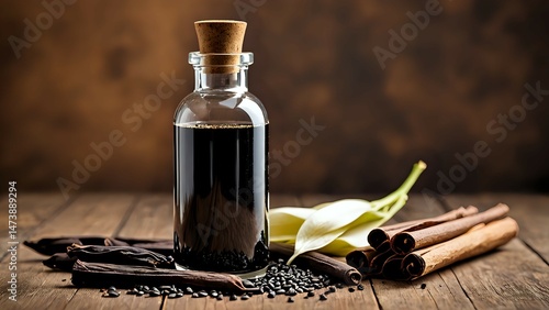Black pepper oil and spices