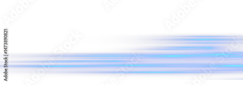 Cyan Glowing Neon Motion Lines and Light Blue Abstract Trails. Shine Effect with Starburst, Sunshine Beam, Glow Wave and Isolated Transparent Light Overlay for Futuristic or Tech Design