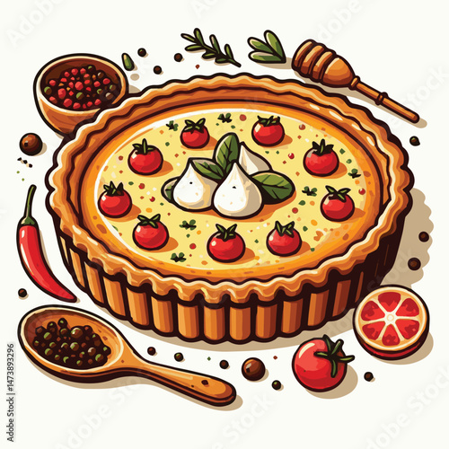 quiche, lunch, dinner, lorraine, food, french, pie, cheese, pastry, meal, crust, traditional, homemade, snack, gourmet, tart, cream, egg, vegetable, cooking, baked, healthy, dish, delicious, breakfast