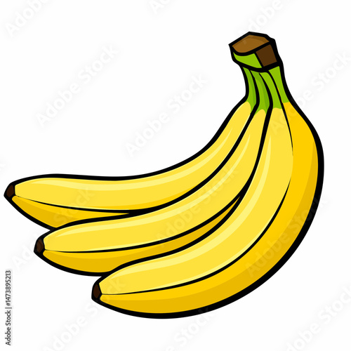 illustration of bananas