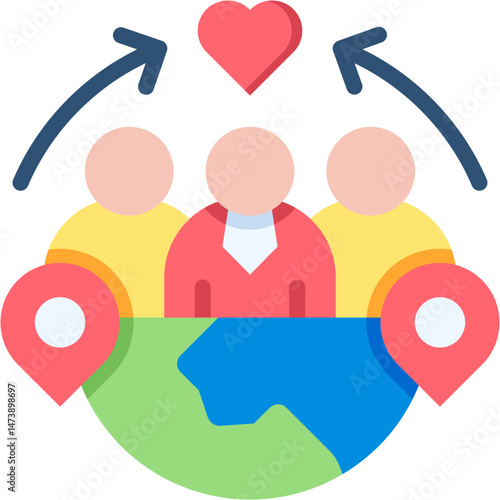 Immigrant Community icon