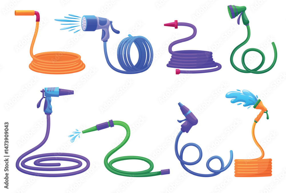 Fotografie Watering hoses